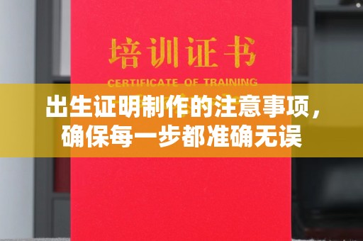 安平出生证明制作的注意事项，确保每一步都准确无误